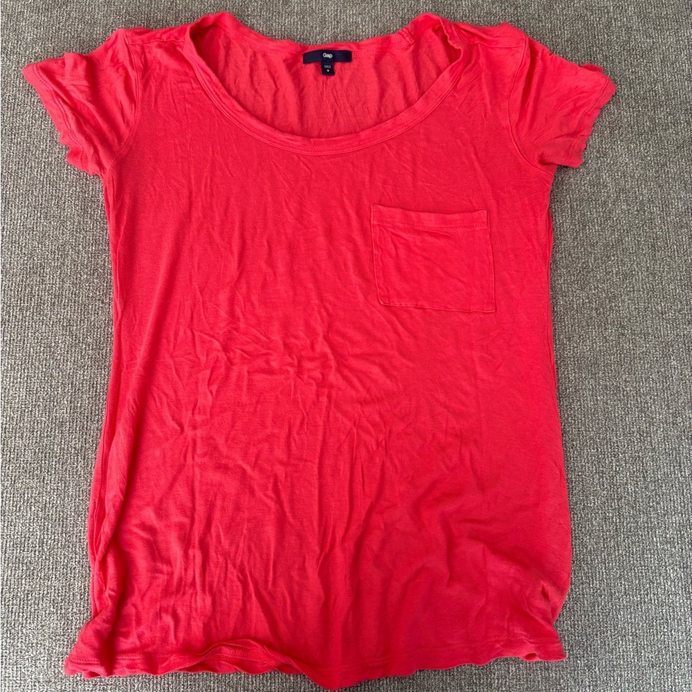 GAP Vibrant Pink Short Sleeve Tee